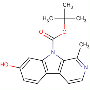 488855-89-6  9H-Pyrido[3,4-b]indole-9-carboxylic acid, 7-hydroxy-1-methyl-,1,1-dimethylethyl ester