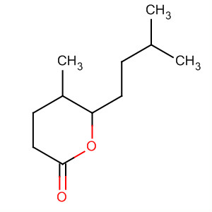 488863-67-8  2H-Pyran-2-one, tetrahydro-5-methyl-6-(3-methylbutyl)-