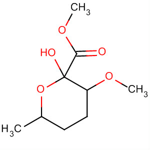 488863-70-3  2H-Pyran-2-carboxylic acid, tetrahydro-2-hydroxy-3-methoxy-6-methyl-,methyl ester