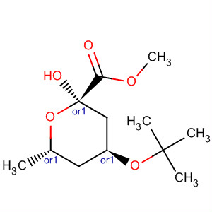 488863-73-6  2H-Pyran-2-carboxylic acid,4-(1,1-dimethylethoxy)tetrahydro-2-hydroxy-6-methyl-, methyl ester,(2R,4S,6S)-rel-