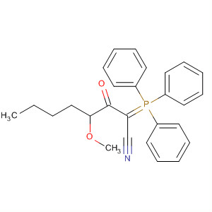 488863-87-2  Octanenitrile, 4-methoxy-3-oxo-2-(triphenylphosphoranylidene)- 488863-87-2  Octanenitrile, 4-methoxy-3-oxo-2-(triphenylphosphoranylidene)-