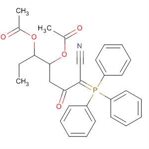 488863-90-7  Octanenitrile, 5,6-bis(acetyloxy)-3-oxo-2-(triphenylphosphoranylidene)- 488863-90-7  Octanenitrile, 5,6-bis(acetyloxy)-3-oxo-2-(triphenylphosphoranylidene)-