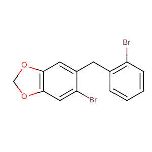 489395-98-4  1,3-Benzodioxole, 5-bromo-6-(bromophenylmethyl)-