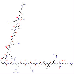 489407-56-9  L-Arginine,L-arginyl-L-asparaginyl-L-lysyl-L-threonyl-L-alanyl-L-alanyl-L-alanyl-L-lysyl-L-seryl-L-arginyl-L-asparaginyl-L-prolylglycylglycyl-L-arginyl-L-seryl-L-lysyl-L-seryl-L-alanyl-L-alanyl-L-isoleucyl-L-arginyl-L-asparaginyl-