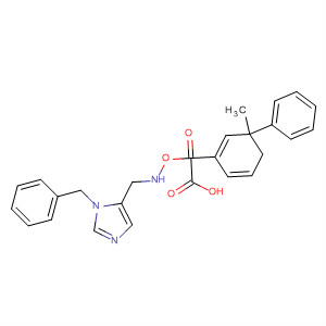 489409-09-8  [1,1'-Biphenyl]-2-carboxylic acid,5-[[[1-(phenylmethyl)-1H-imidazol-5-yl]methyl]amino]-, methyl ester