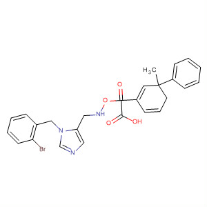 489409-51-0  [1,1'-Biphenyl]-2-carboxylic acid,5-[[[1-[(2-bromophenyl)methyl]-1H-imidazol-5-yl]methyl]amino]-, methylester