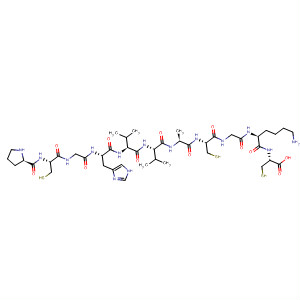 489412-47-7  L-Cysteine,L-prolyl-L-cysteinylglycyl-L-histidyl-L-valyl-L-valyl-L-alanyl-L-cysteinylglycyl-L-lysyl-