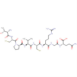 489412-49-9  L-Glutamine,L-threonyl-L-cysteinyl-L-prolyl-L-valyl-L-cysteinyl-L-arginylglycyl-