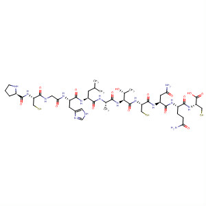 489412-51-3  L-Cysteine,L-prolyl-L-cysteinylglycyl-L-histidyl-L-leucyl-L-alanyl-L-threonyl-L-cysteinyl-L-asparaginyl-L-glutaminyl-
