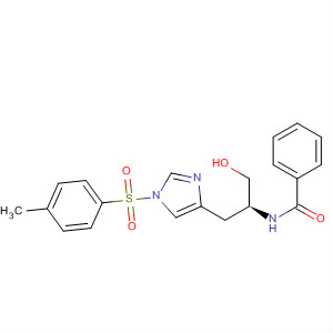 489417-78-9  Benzamide,N-[(1S)-1-(hydroxymethyl)-2-[1-[(4-methylphenyl)sulfonyl]-1H-imidazol-4-yl]ethyl]-