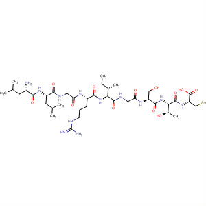 489426-06-4  L-Cysteine,L-leucyl-L-leucylglycyl-L-arginyl-L-isoleucylglycyl-L-seryl-L-threonyl-