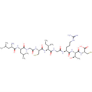 489426-07-5  L-Cysteine,L-leucyl-L-leucylglycyl-L-cysteinyl-L-isoleucylglycyl-L-arginyl-L-threonyl-