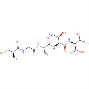 489426-43-9  L-Threonine, L-cysteinylglycyl-L-alanyl-L-threonyl- 489426-43-9  L-Threonine, L-cysteinylglycyl-L-alanyl-L-threonyl-