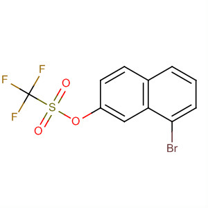 489426-52-0  Methanesulfonic acid, trifluoro-, 8-bromo-2-naphthalenyl ester