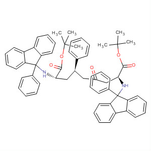 489428-99-1  Nonanedioic acid,4-oxo-6-phenyl-2,8-bis[(9-phenyl-9H-fluoren-9-yl)amino]-,bis(1,1-dimethylethyl) ester, (2S,6R,8S)-