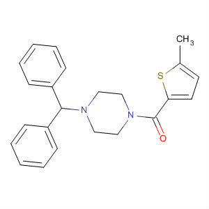489430-41-3  Piperazine, 1-(diphenylmethyl)-4-[(5-methyl-2-thienyl)carbonyl]-