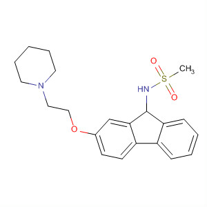 489431-21-2  Methanesulfonamide, N-[2-[2-(1-piperidinyl)ethoxy]-9H-fluoren-9-yl]-