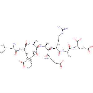 489431-39-2  L-Glutamic acid,L-leucyl-L-lysyl-L-a-glutamyl-L-alanyl-L-a-glutamyl-L-alanyl-L-arginyl-L-alanyl-