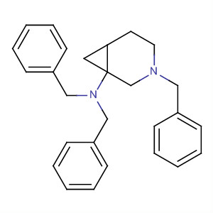 489438-91-7  3-Azabicyclo[4.1.0]heptan-1-amine, N,N,3-tris(phenylmethyl)-