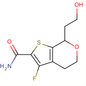 489439-63-6  5H-Thieno[2,3-c]pyran-2-carboxamide,3-fluoro-4,7-dihydro-7-(2-hydroxyethyl)-