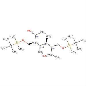 489445-33-2  2,7-Octanediol,3,6-bis[[[(1,1-dimethylethyl)dimethylsilyl]oxy]methyl]-4,5-dimethyl-,(2R,3S,4S,5R,6R,7S)-rel-