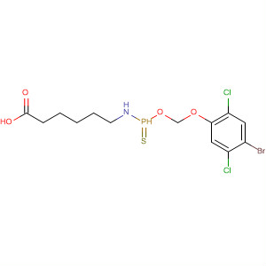 489445-45-6  Hexanoic acid,6-[[(4-bromo-2,5-dichlorophenoxy)methoxyphosphinothioyl]amino]-