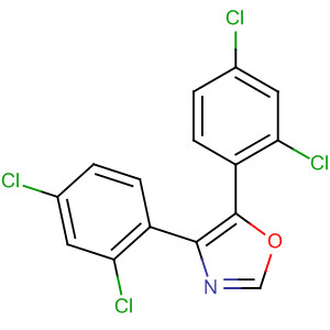 489447-35-0  Oxazole, 4,5-bis(2,4-dichlorophenyl)- 489447-35-0  Oxazole, 4,5-bis(2,4-dichlorophenyl)-