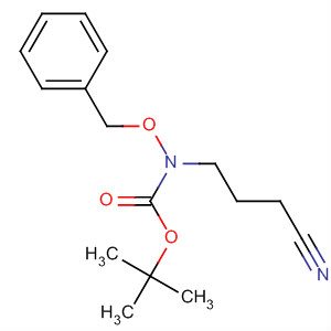 489452-95-1  Carbamic acid, (3-cyanopropyl)(phenylmethoxy)-, 1,1-dimethylethylester