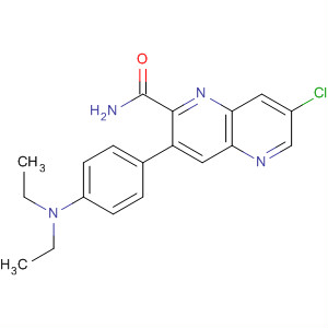 489457-77-4  5-Quinoxalinecarboxamide, 7-chloro-3-[4-(diethylamino)phenyl]-
