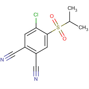 489460-88-0  1,2-Benzenedicarbonitrile, 4-chloro-5-[(1-methylethyl)sulfonyl]-