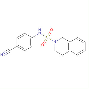 489471-97-8  2(1H)-Isoquinolinesulfonamide, N-(4-cyanophenyl)-3,4-dihydro-