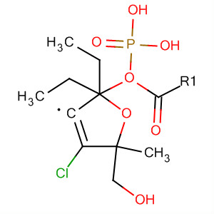 489472-24-4  Phosphonic acid,[4-chloro-2,5-dihydro-5-(hydroxymethyl)-5-methyl-3-furanyl]-, diethylester