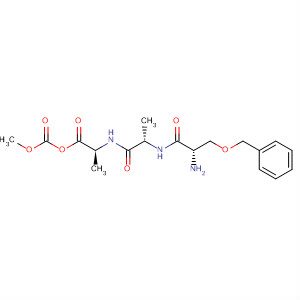490018-71-8  L-Alanine, O-(methoxycarbonyl)-L-seryl-L-alanyl-, phenylmethyl ester