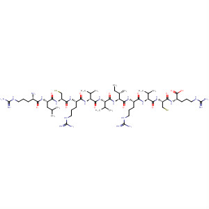 490019-25-5  L-Arginine,L-arginyl-L-leucyl-L-cysteinyl-L-arginyl-L-valyl-L-valyl-L-isoleucyl-L-arginyl-L-valyl-L-cysteinyl-