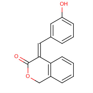 490019-46-0  3H-2-Benzopyran-3-one, 1,4-dihydro-4-[(3-hydroxyphenyl)methylene]-,(4E)-