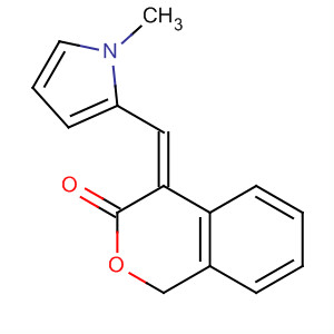 490019-47-1  3H-2-Benzopyran-3-one,1,4-dihydro-4-[(1-methyl-1H-pyrrol-2-yl)methylene]-, (4Z)-