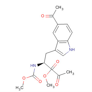 490024-24-3  L-Tryptophan, 1,5-diacetyl-N-(methoxycarbonyl)-, methyl ester 490024-24-3  L-Tryptophan, 1,5-diacetyl-N-(methoxycarbonyl)-, methyl ester