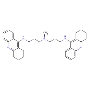 490025-42-8  1,3-Propanediamine,N-methyl-N'-(1,2,3,4-tetrahydro-9-acridinyl)-N-[3-[(1,2,3,4-tetrahydro-9-acridinyl)amino]propyl]-