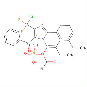 490026-66-9  Phosphonic acid,[3-benzoyl-2-(chlorodifluoromethyl)pyrrolo[2,1-a]isoquinolin-1-yl]-,diethyl ester
