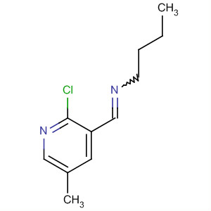 490029-12-4  1-Butanamine, N-[(2-chloro-5-methyl-3-pyridinyl)methylene]-