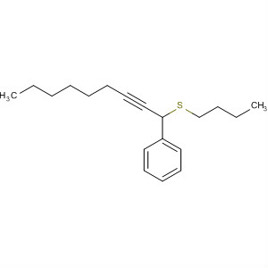 490030-75-6  Benzene, [1-(butylthio)-2-nonynyl]-