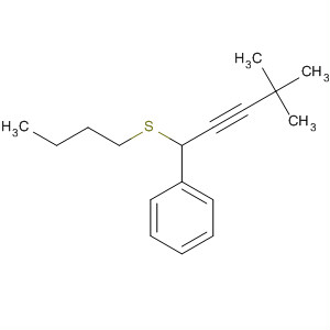 490030-76-7  Benzene, [1-(butylthio)-4,4-dimethyl-2-pentynyl]-