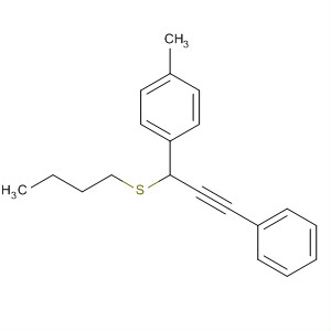 490030-78-9  Benzene, 1-[1-(butylthio)-3-phenyl-2-propynyl]-4-methyl-