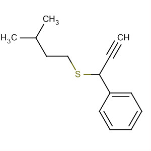490030-83-6  Benzene, [1-[(3-methylbutyl)thio]-2-propynyl]-