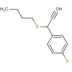 490030-89-2  Benzene, 1-[1-(butylthio)-2-propynyl]-4-fluoro-