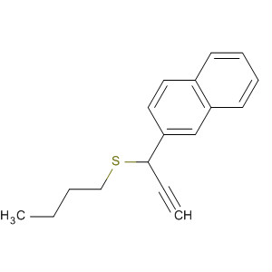 490030-90-5  Naphthalene, 2-[1-(butylthio)-2-propynyl]-