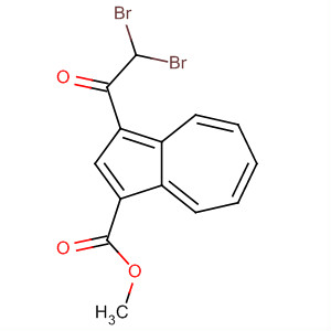 490039-04-8  1-Azulenecarboxylic acid, 3-(dibromoacetyl)-, methyl ester