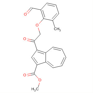 490039-19-5  1-Azulenecarboxylic acid, 3-[(2-formyl-6-methylphenoxy)acetyl]-, methylester