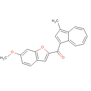 490039-27-5  Methanone, (6-methoxy-2-benzofuranyl)(3-methyl-1-azulenyl)-