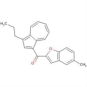 490039-39-9  Methanone, (5-methyl-2-benzofuranyl)(3-propyl-1-azulenyl)- 490039-39-9  Methanone, (5-methyl-2-benzofuranyl)(3-propyl-1-azulenyl)-